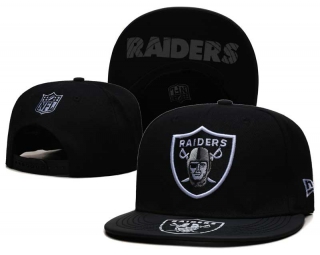 NFL Las Vegas Raiders New Era Black 9FIFTY Snapback Hat 2112