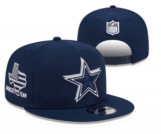 NFL Dallas Cowboys New Era Navy 2024 NFL Draft 9FIFTY Snapback Hat 3096