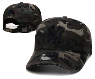 MLB New York Yankees New Era Black Camo Low Brim 9FORTY Adjustable Hat 2257