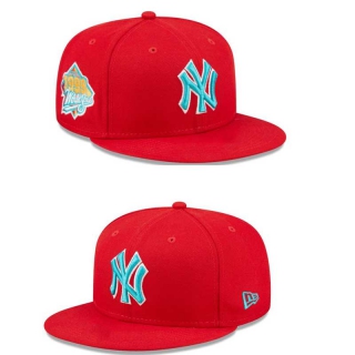 MLB New York Yankees New Era Red 1999 World Series 9FIFTY Snapback Hat 2261