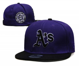 MLB Oakland Athletics New Era Purple Black 1987 All Star Game 9FIFTY Snapback Hat 2036