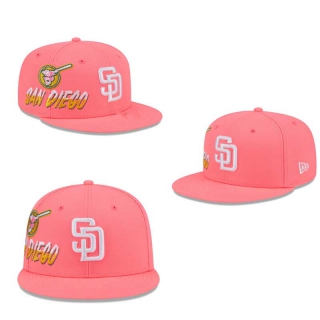 MLB San Diego Padres New Era Pink City Connect Icon 9FIFTY Snapback Hat 2024