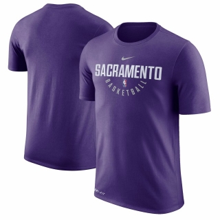 Men's Sacramento Kings Purple Nike Practice Performance T-Shirt