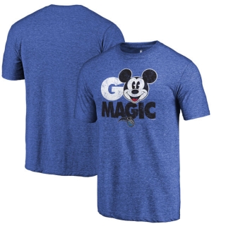 Men's NBA Fanatics Branded Orlando Magic Royal Disney Rally Cry Tri-Blend T-Shirt