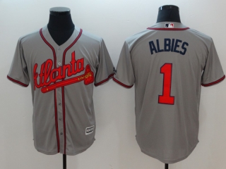 Wholesale Men's MLB Atlanta Braves Cool Base Jerseys (4)