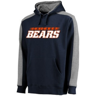 Wholesale Men's NFL Chicago Bears Pullover Hoodie (2)
