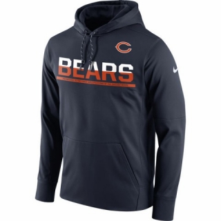 Wholesale Men's NFL Chicago Bears Pullover Hoodie (5)
