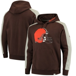 Wholesale Men's NFL Cleveland Browns Pullover Hoodie (1)
