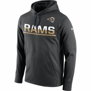 Wholesale Men's NFL Los Angeles Rams Pullover Hoodie (5)