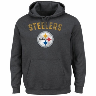 Wholesale Men's NFL Pittsburgh Steelers Pullover Hoodie (1)