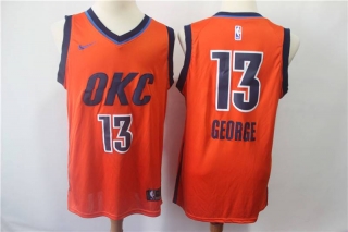 Wholesale NBA OKC George Nike Playoff Jerseys (4)
