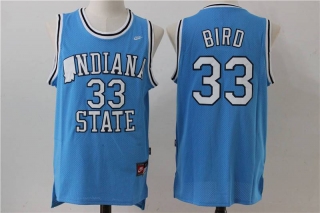 Wholesale NCAA Indiana Larry Bird #33 Retro Jerseys (1)