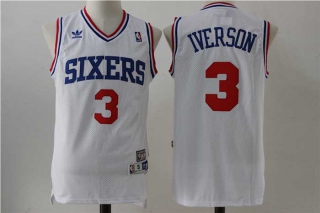 Wholesale NBA Philadelphia 76ers Iverson Adidas Retro Jerseys (3)