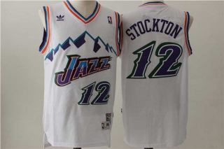 Wholesale NBA UTAH Stockton Adidas Retro Jerseys (2)
