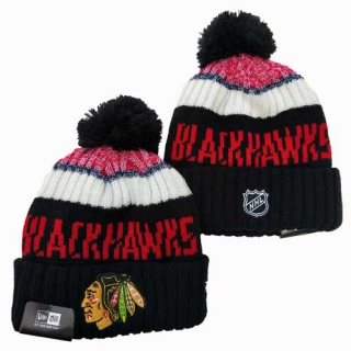 Wholesale NHL Chicago Blackhawks Knit Beanie Hat 3001