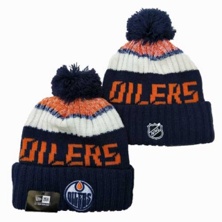Wholesale NHL Edmonton Oilers Knit Beanie Hat 3001