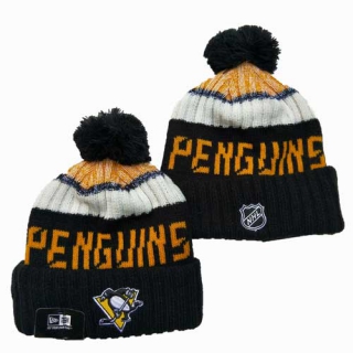 Wholesale NHL Pittsburgh Penguins Knit Beanie Hat 3001