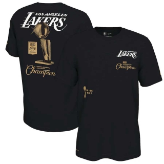 Men's Los Angeles Lakers 2020 NBA Finals Champions T-Shirt (37)