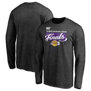 Men's Los Angeles Lakers 2020 NBA Finals Champions Long Sleeve T-Shirt (4)