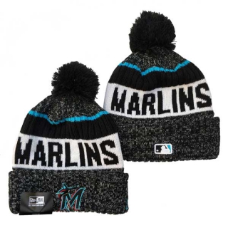 Wholesale MLB Miami Marlins Beanies Knit Hats 3001