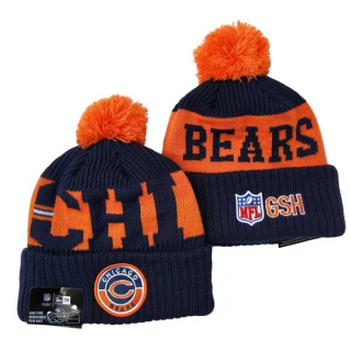 Wholesale NFL Chicago Bears Knit Beanie Hat 3025