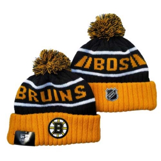 Wholesale NHL Boston Bruins Knit Beanie Hat 3004