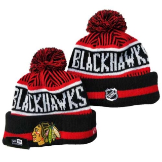 Wholesale NHL Chicago Blackhawks Knit Beanie Hat 3007