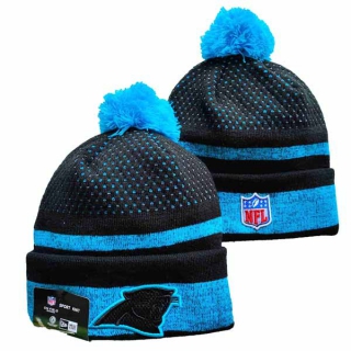 Wholesale NFL Carolina Panthers Knit Beanie Hat 3038