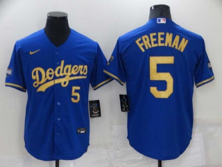 Men's MLB Los Angeles Dodgers Freddie Freeman #5 Jerseys (3)