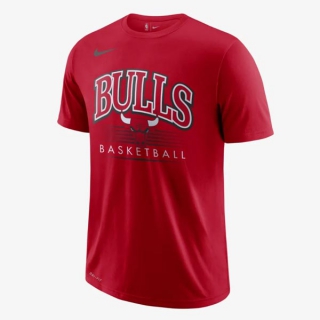 Men's NBA Chicago Bulls 2022 Red T-Shirts