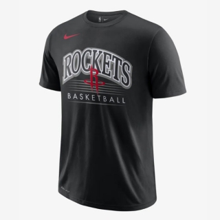 Men's NBA Houston Rockets 2022 Black T-Shirts