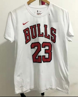 Men's NBA Chicago Bulls Michael Jordan 2022 White T-Shirts (3)