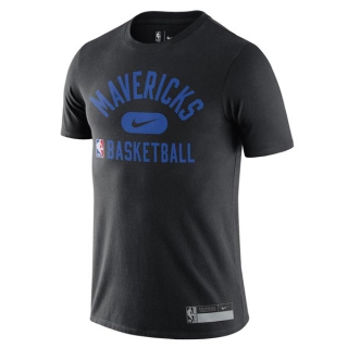 Men's NBA Dallas Mavericks 2022 Nike Black T-Shirts (5)