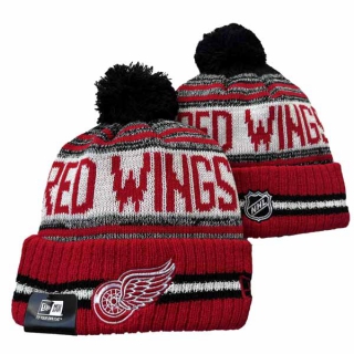 Wholesale NHL Detroit Red Wings New Era Knit Beanie Hat 3002
