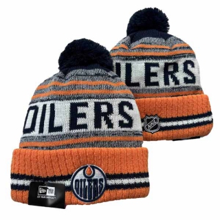 Wholesale NHL Edmonton Oilers New Era Knit Beanie Hat 3003