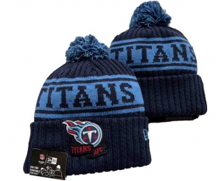 NFL Tennessee Titans New Era Navy Blue 2022 Sideline Beanies Knit Hat 3036