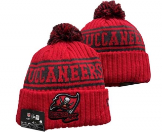 NFL Tampa Bay Buccaneers New Era Red Black 2022 Sideline Beanies Knit Hat 3045