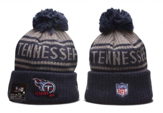 NFL Tennessee Titans New Era Graphite Navy 2022 Sideline Beanies Knit Hat 5007