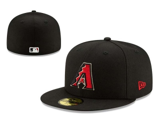 MLB Arizona Diamondbacks Black New Era 59FIFTY Fitted Hat 0501