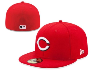 MLB Cincinnati Reds Red New Era 59FIFTY Fitted Hat 0503