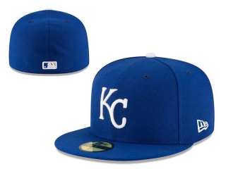 MLB Kansas City Royals Royal New Era 59FIFTY Fitted Hat 0501