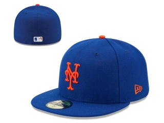 MLB New York Mets Royal New Era 59FIFTY Fitted Hat 0503