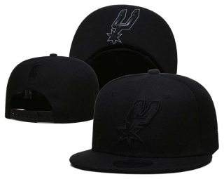 NBA San Antonio Spurs New Era Black On Black 9FIFTY Snapback Hat 2013