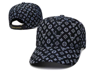 Discount Louis Vuitton Navy Curved Brim Adjustable Hats 7034 For Sale