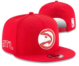 NBA Atlanta Hawks New Era Red 9FIFTY Snapback Hat 3014