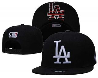 MLB Los Angeles Dodgers New Era Black 9FIFTY Snapback Hat 6039