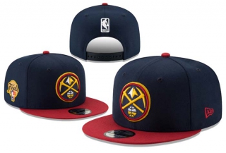 NBA Denver Nuggets New Era Navy Red 2023 NBA Finals Side Patch 9FIFTY Snapback Hat 8003