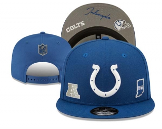 NFL Indianapolis Colts New Era Royal Identity 9FIFTY Snapback Hat 3017