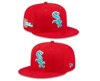 MLB Chicago White Sox New Era Red 2005 World Series 9FIFTY Snapback Hat 2041