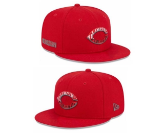 MLB Cincinnati Reds New Era Red Script Fill 9FIFTY Snapback Hat 2012